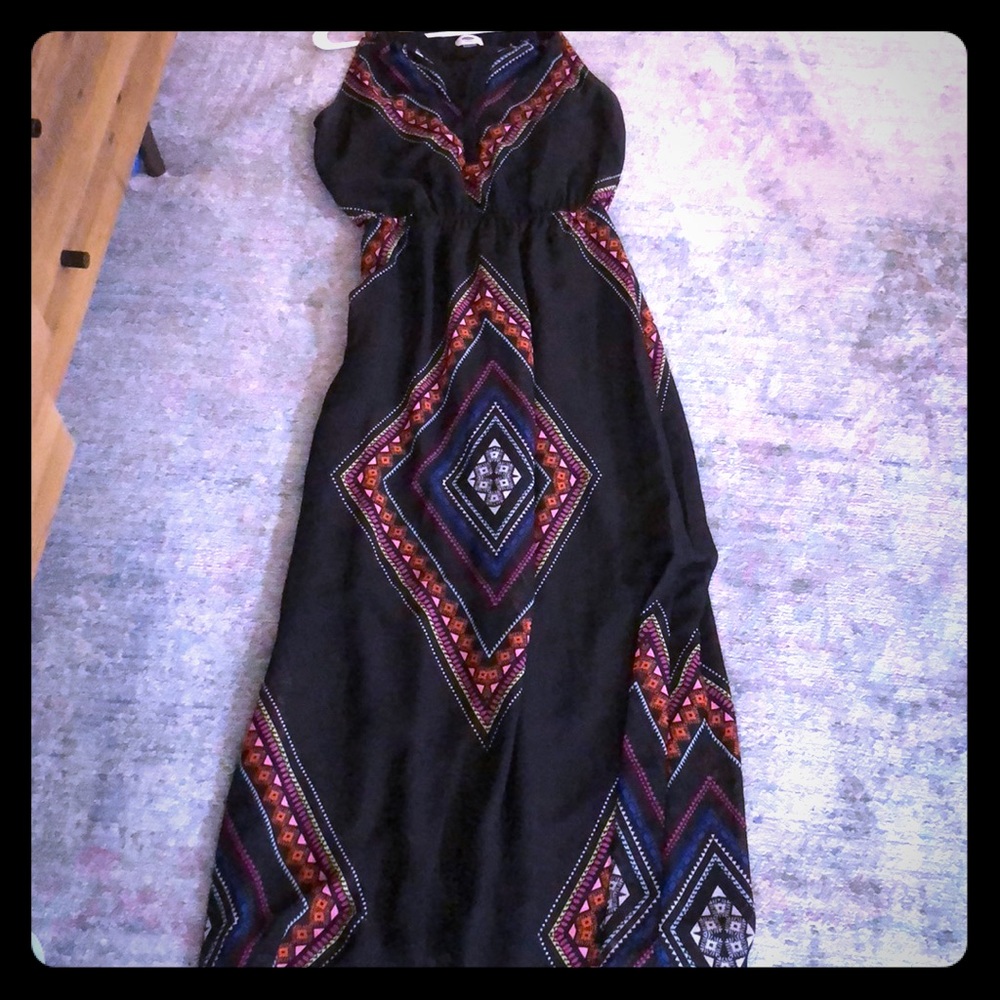 Multi color maxi dress